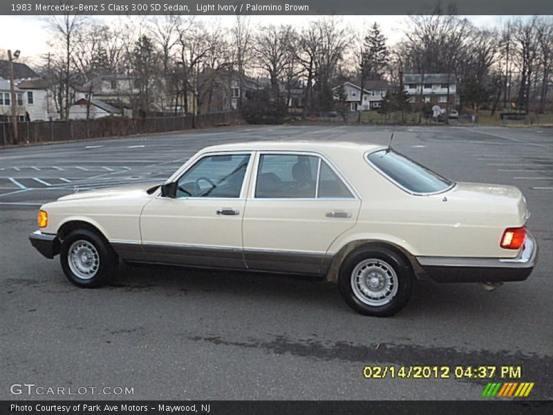 Light Ivory / Palomino Brown 1983 Mercedes-Benz S Class 300 SD Sedan