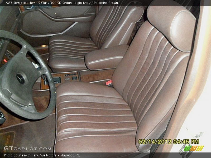 Light Ivory / Palomino Brown 1983 Mercedes-Benz S Class 300 SD Sedan