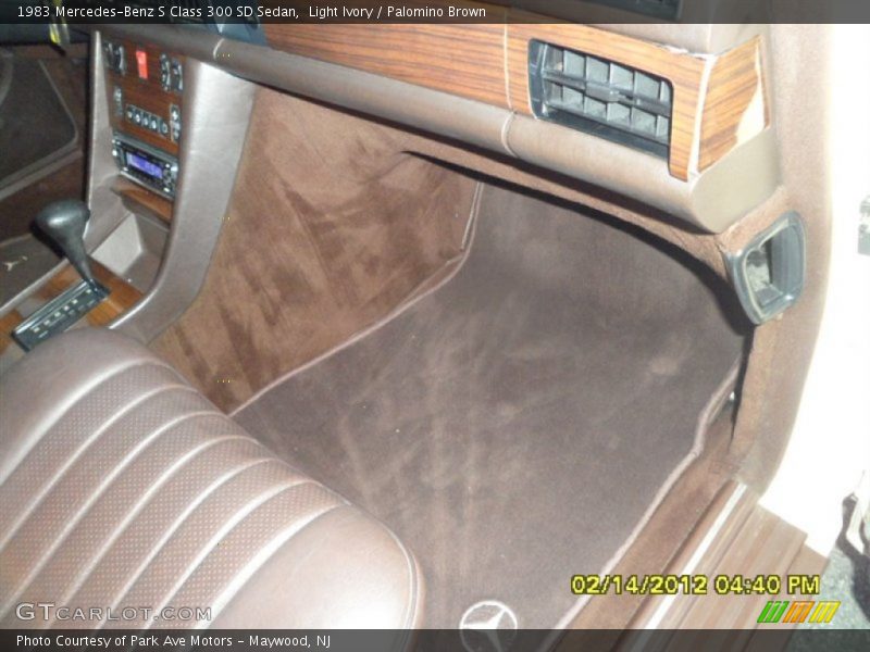 Light Ivory / Palomino Brown 1983 Mercedes-Benz S Class 300 SD Sedan