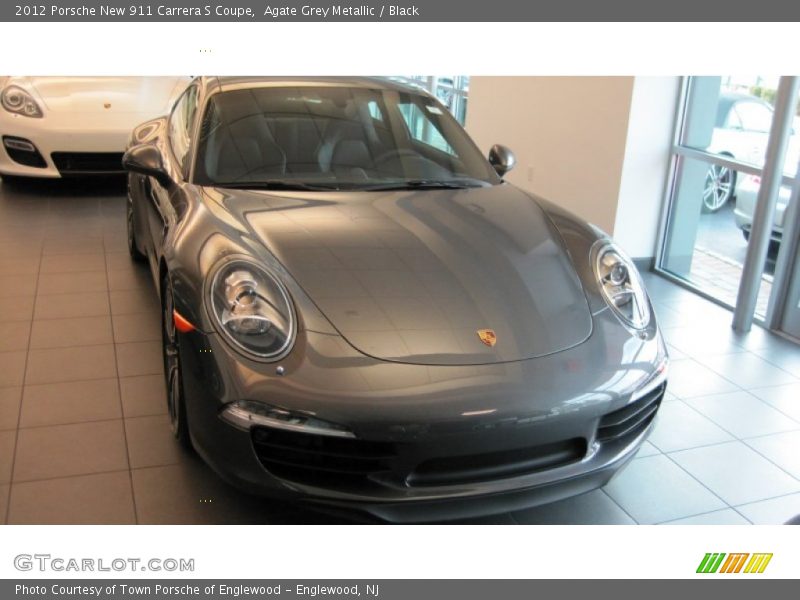 Agate Grey Metallic / Black 2012 Porsche New 911 Carrera S Coupe