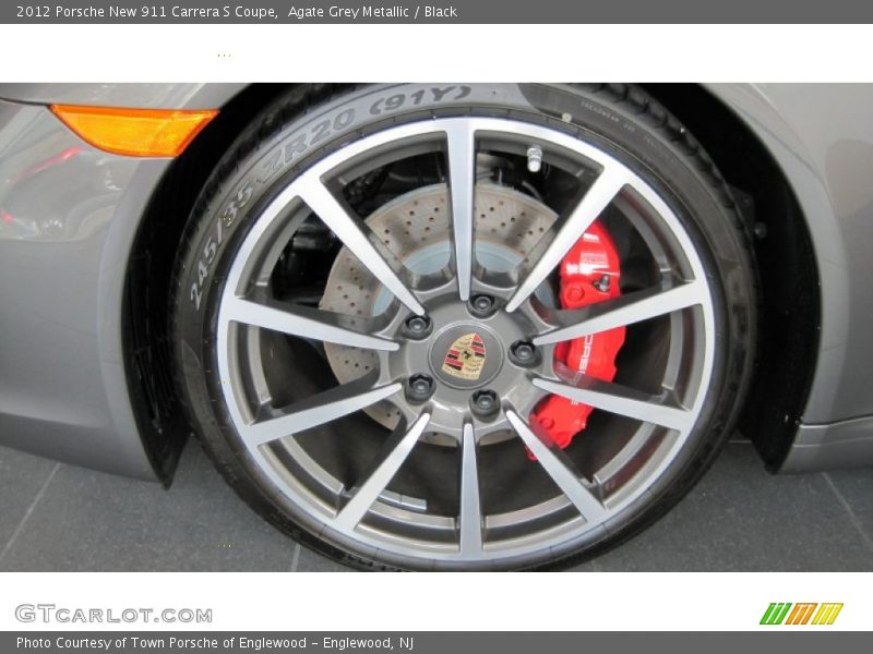  2012 New 911 Carrera S Coupe Wheel