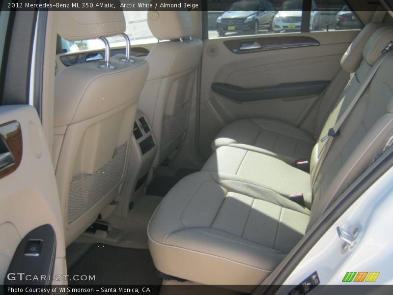 Arctic White / Almond Beige 2012 Mercedes-Benz ML 350 4Matic