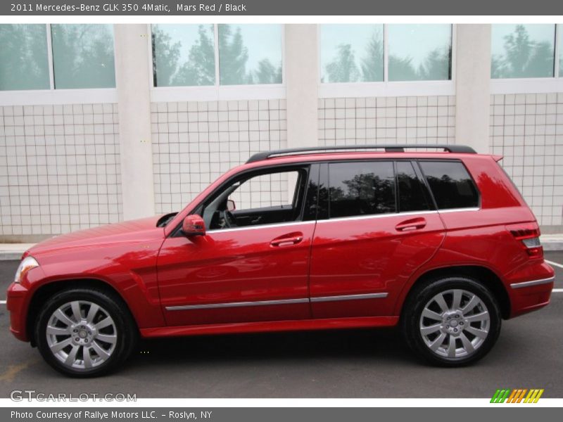 Mars Red / Black 2011 Mercedes-Benz GLK 350 4Matic
