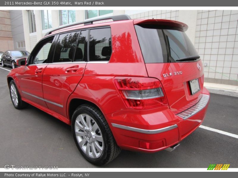 Mars Red / Black 2011 Mercedes-Benz GLK 350 4Matic