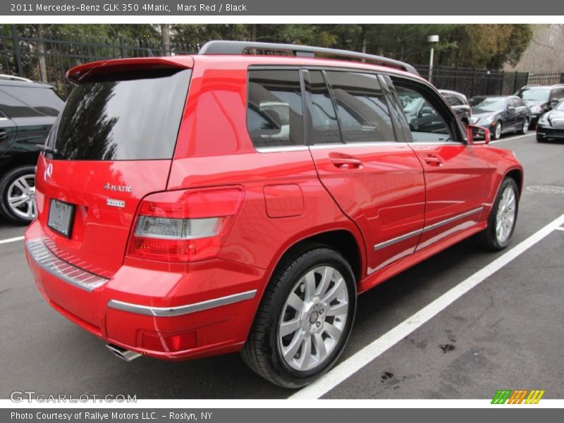 Mars Red / Black 2011 Mercedes-Benz GLK 350 4Matic