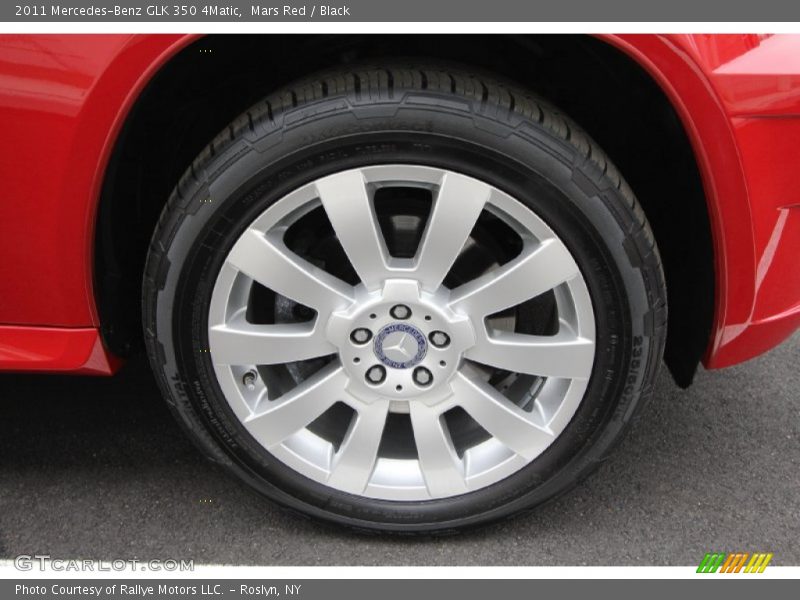 Mars Red / Black 2011 Mercedes-Benz GLK 350 4Matic