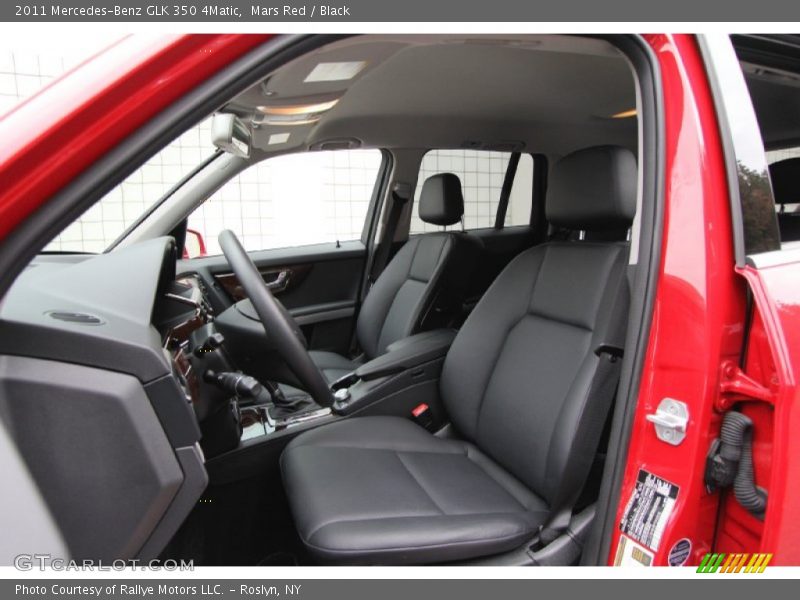 Mars Red / Black 2011 Mercedes-Benz GLK 350 4Matic