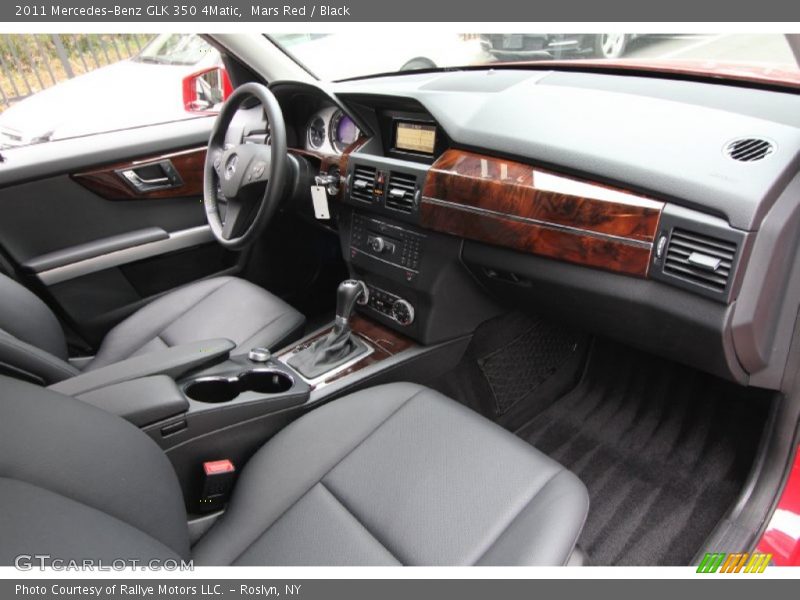 Mars Red / Black 2011 Mercedes-Benz GLK 350 4Matic