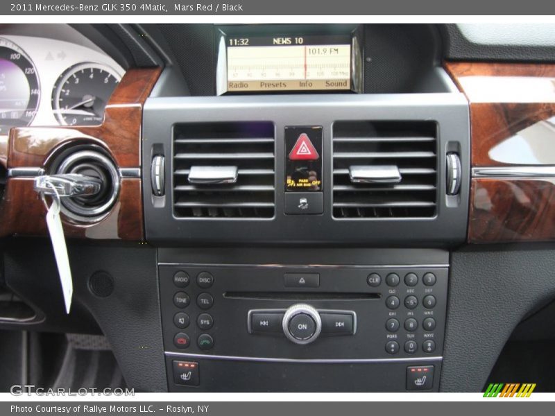 Mars Red / Black 2011 Mercedes-Benz GLK 350 4Matic