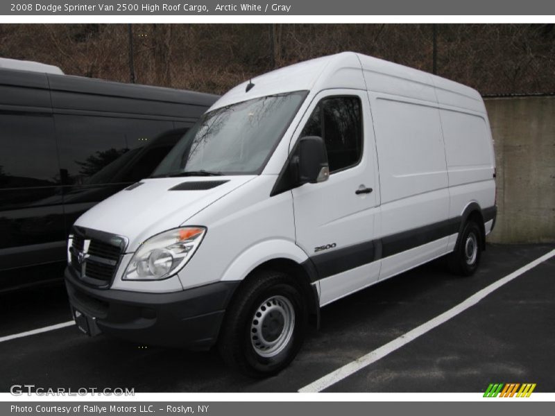 Arctic White / Gray 2008 Dodge Sprinter Van 2500 High Roof Cargo