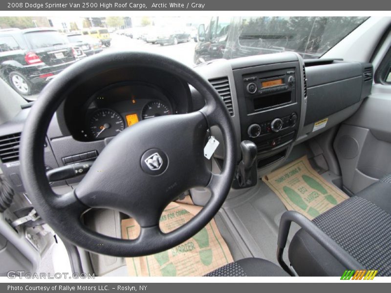 Arctic White / Gray 2008 Dodge Sprinter Van 2500 High Roof Cargo
