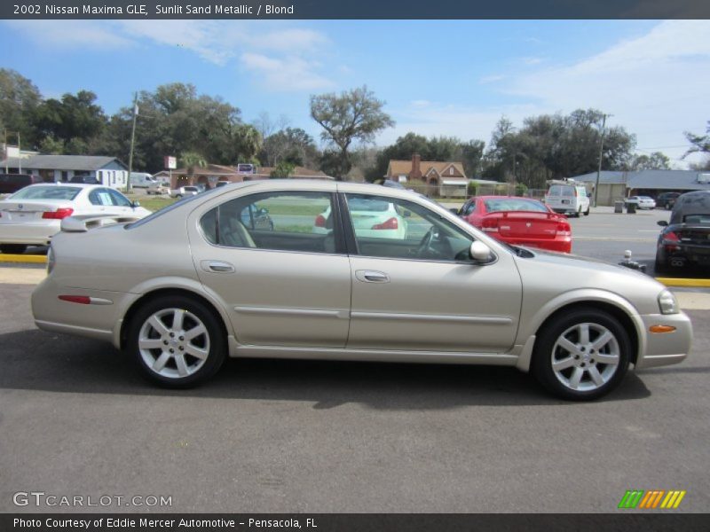  2002 Maxima GLE Sunlit Sand Metallic