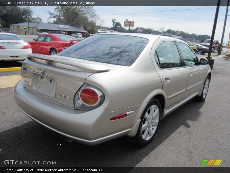 Sunlit Sand Metallic / Blond 2002 Nissan Maxima GLE