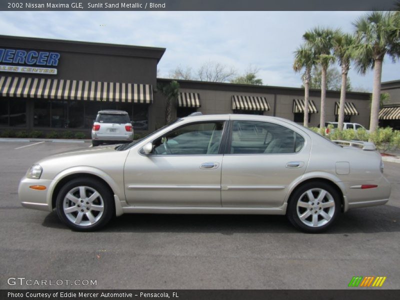 Sunlit Sand Metallic / Blond 2002 Nissan Maxima GLE