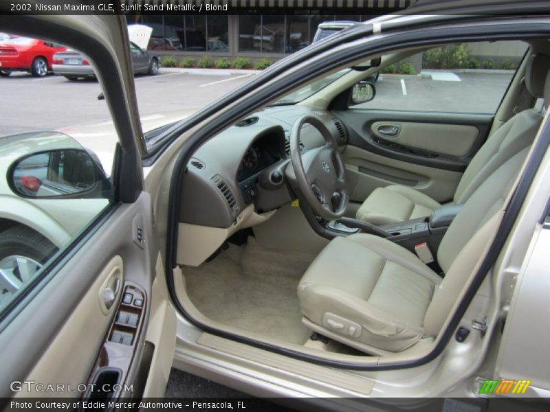 2002 Maxima GLE Blond Interior
