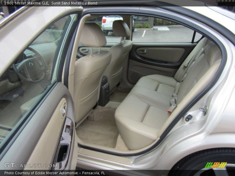  2002 Maxima GLE Blond Interior