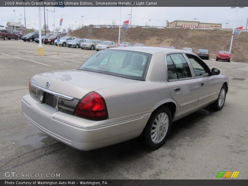 Smokestone Metallic / Light Camel 2009 Mercury Grand Marquis LS Ultimate Edition