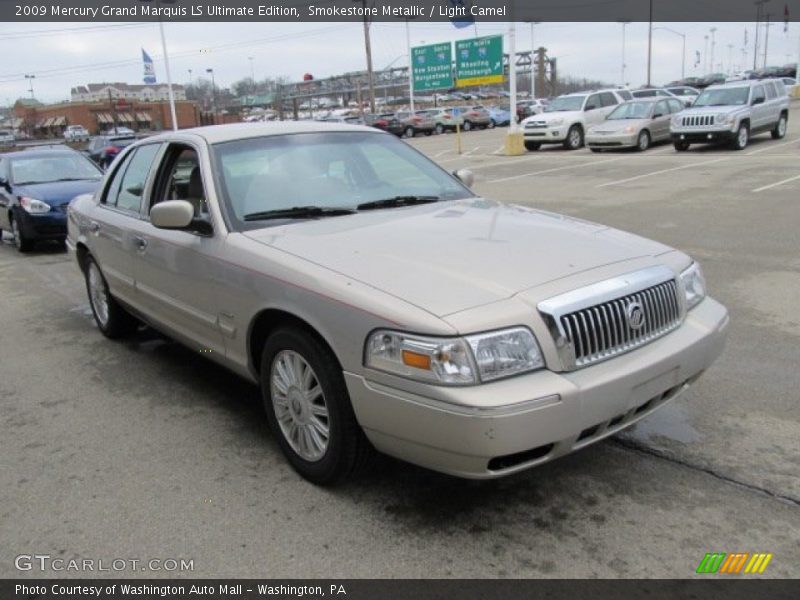 Smokestone Metallic / Light Camel 2009 Mercury Grand Marquis LS Ultimate Edition