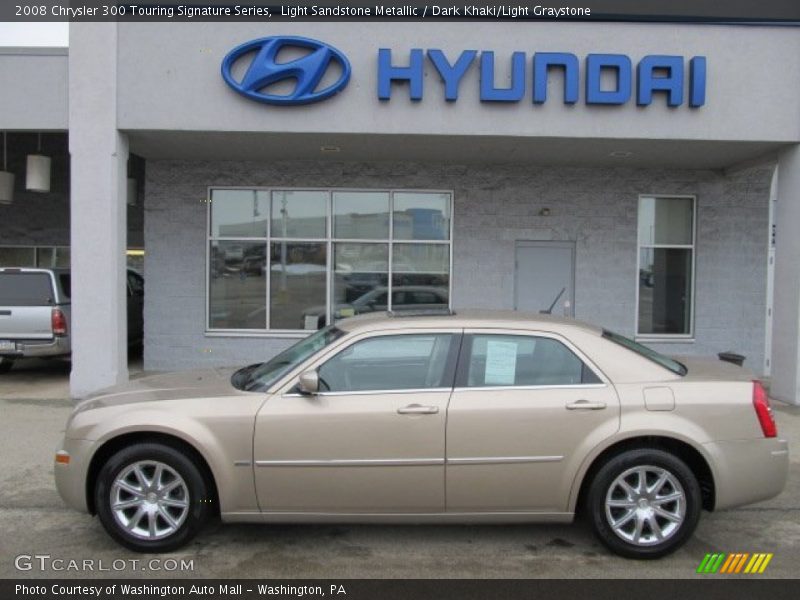 Light Sandstone Metallic / Dark Khaki/Light Graystone 2008 Chrysler 300 Touring Signature Series