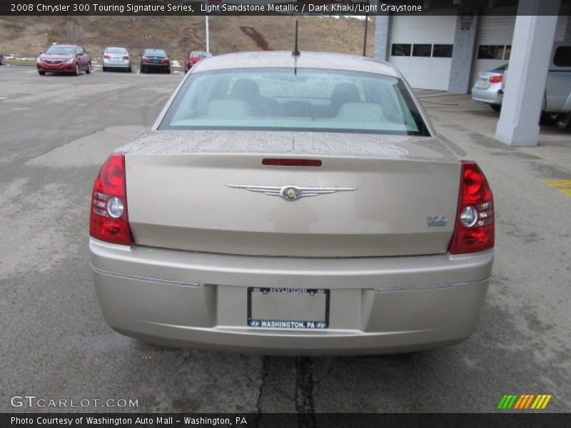 Light Sandstone Metallic / Dark Khaki/Light Graystone 2008 Chrysler 300 Touring Signature Series