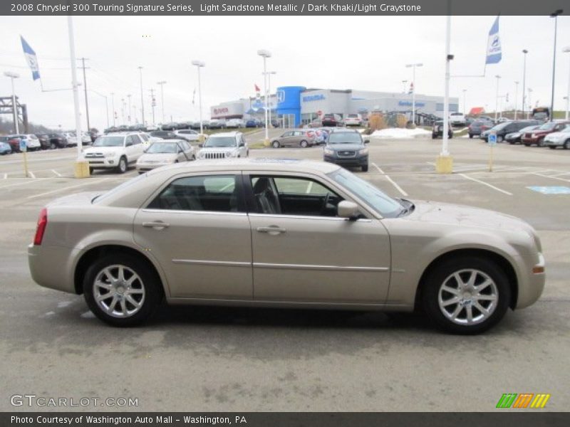 Light Sandstone Metallic / Dark Khaki/Light Graystone 2008 Chrysler 300 Touring Signature Series