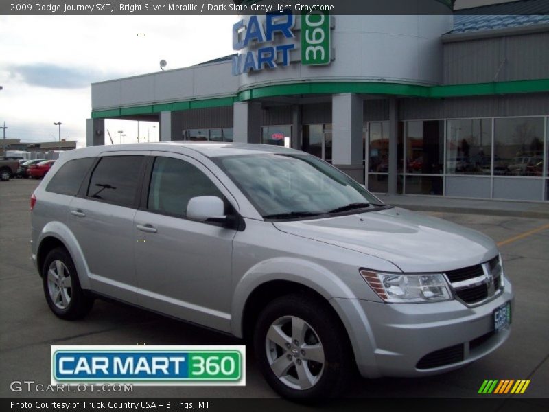 Bright Silver Metallic / Dark Slate Gray/Light Graystone 2009 Dodge Journey SXT