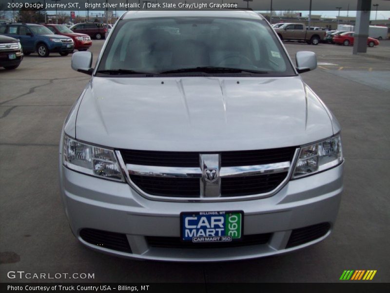 Bright Silver Metallic / Dark Slate Gray/Light Graystone 2009 Dodge Journey SXT