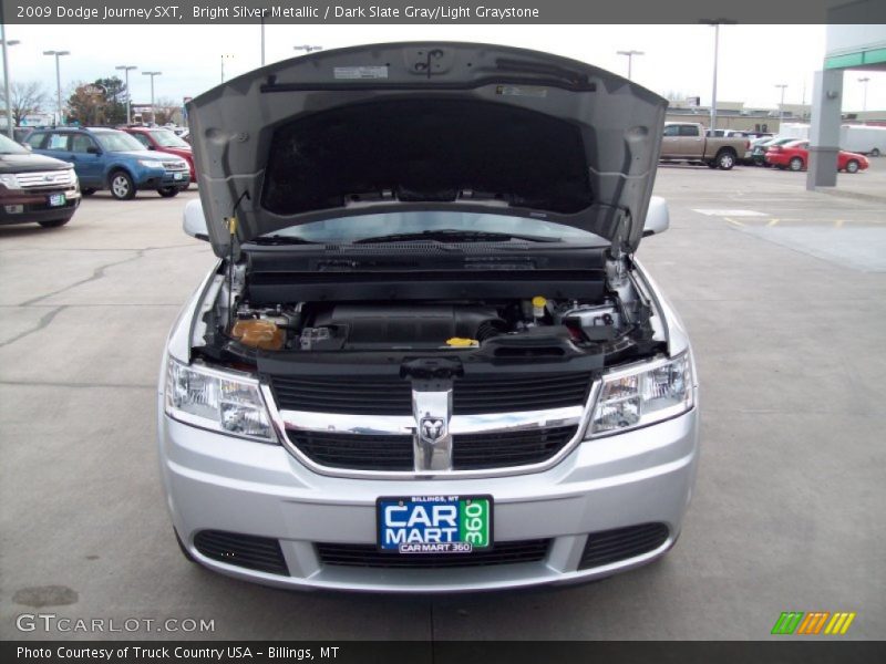 Bright Silver Metallic / Dark Slate Gray/Light Graystone 2009 Dodge Journey SXT