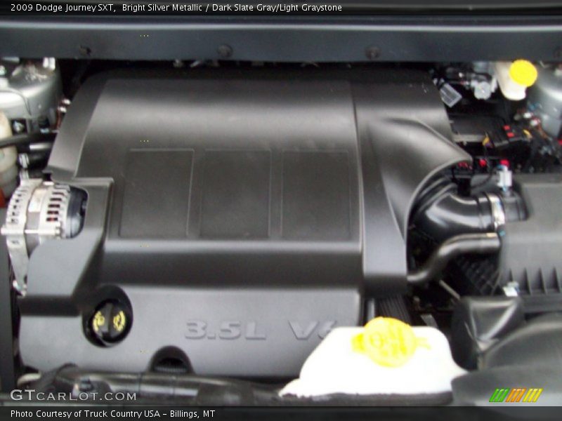 Bright Silver Metallic / Dark Slate Gray/Light Graystone 2009 Dodge Journey SXT