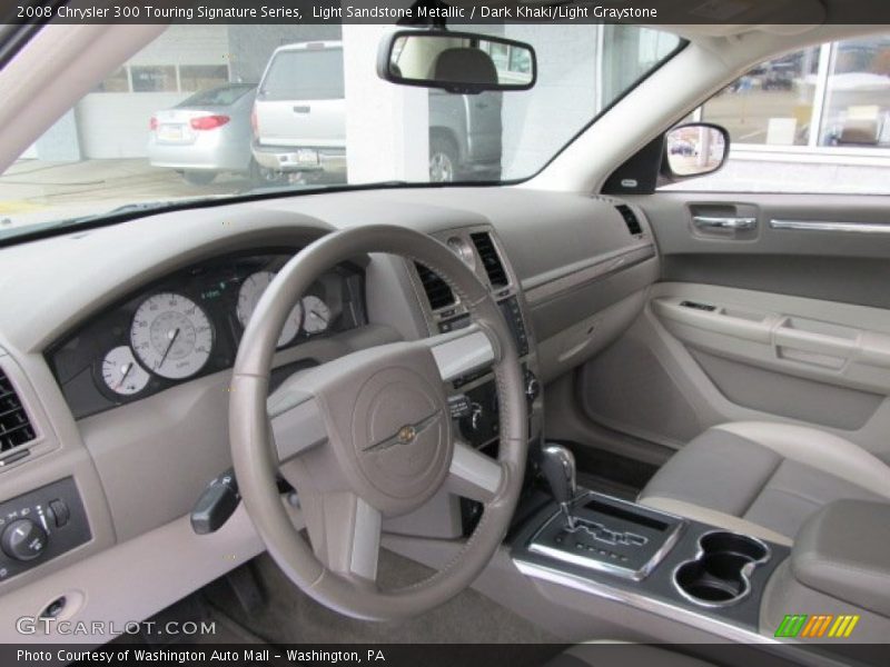 Light Sandstone Metallic / Dark Khaki/Light Graystone 2008 Chrysler 300 Touring Signature Series