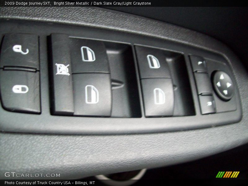 Bright Silver Metallic / Dark Slate Gray/Light Graystone 2009 Dodge Journey SXT