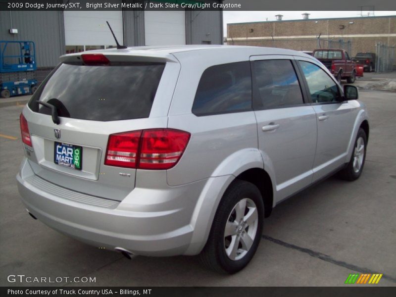 Bright Silver Metallic / Dark Slate Gray/Light Graystone 2009 Dodge Journey SXT