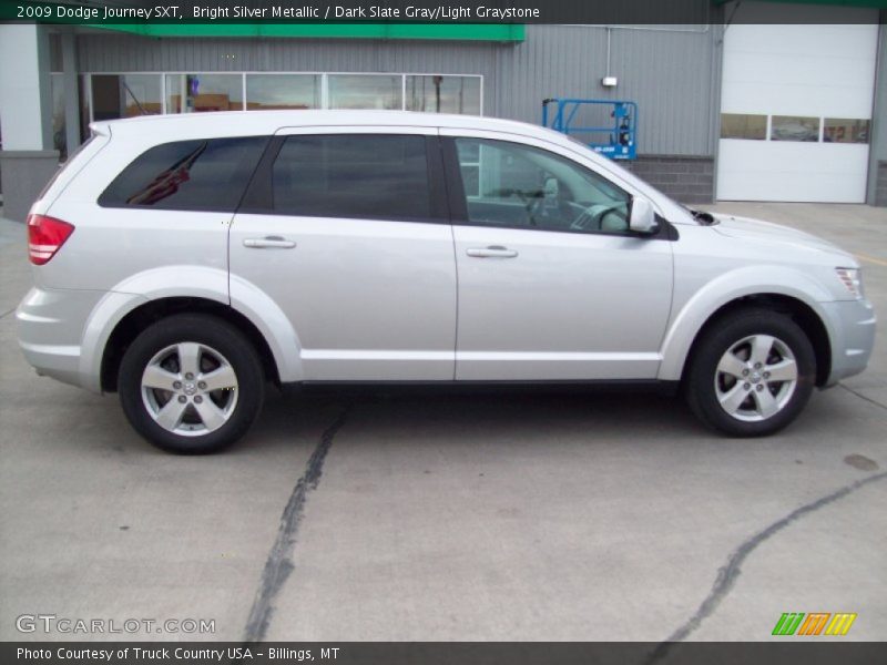 Bright Silver Metallic / Dark Slate Gray/Light Graystone 2009 Dodge Journey SXT