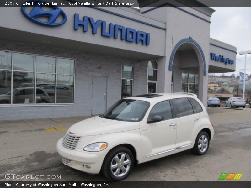 Cool Vanilla White / Dark Slate Gray 2005 Chrysler PT Cruiser Limited