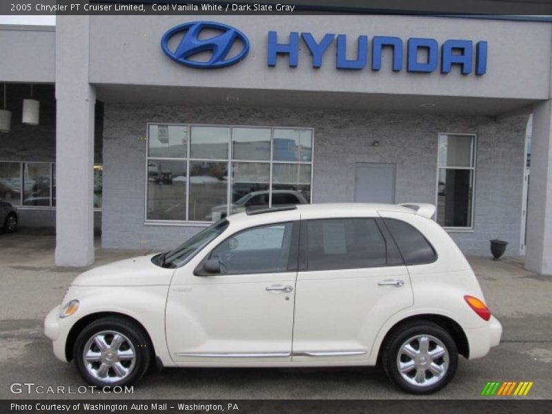 Cool Vanilla White / Dark Slate Gray 2005 Chrysler PT Cruiser Limited