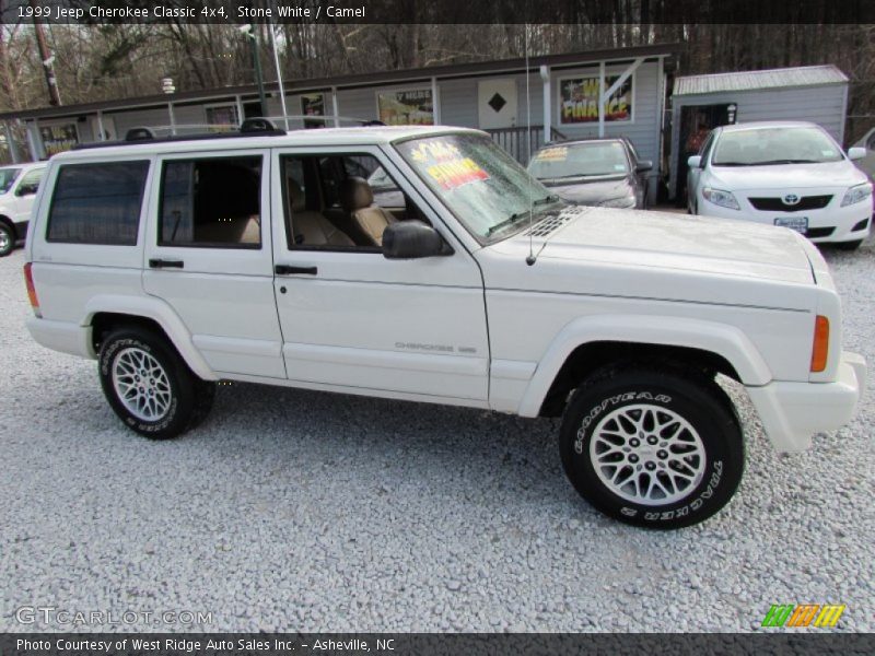 Stone White / Camel 1999 Jeep Cherokee Classic 4x4