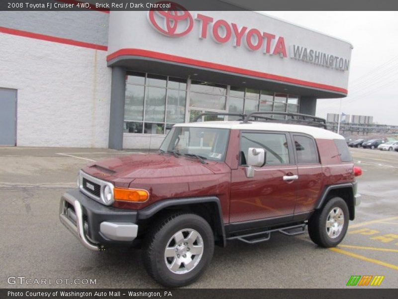 Brick Red / Dark Charcoal 2008 Toyota FJ Cruiser 4WD
