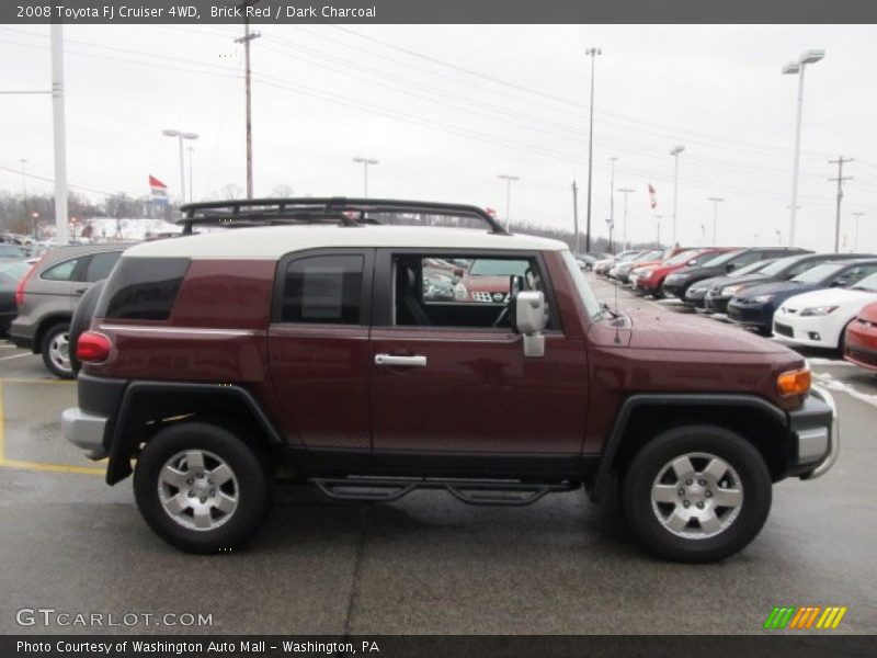Brick Red / Dark Charcoal 2008 Toyota FJ Cruiser 4WD