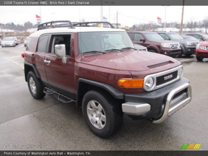 Brick Red / Dark Charcoal 2008 Toyota FJ Cruiser 4WD