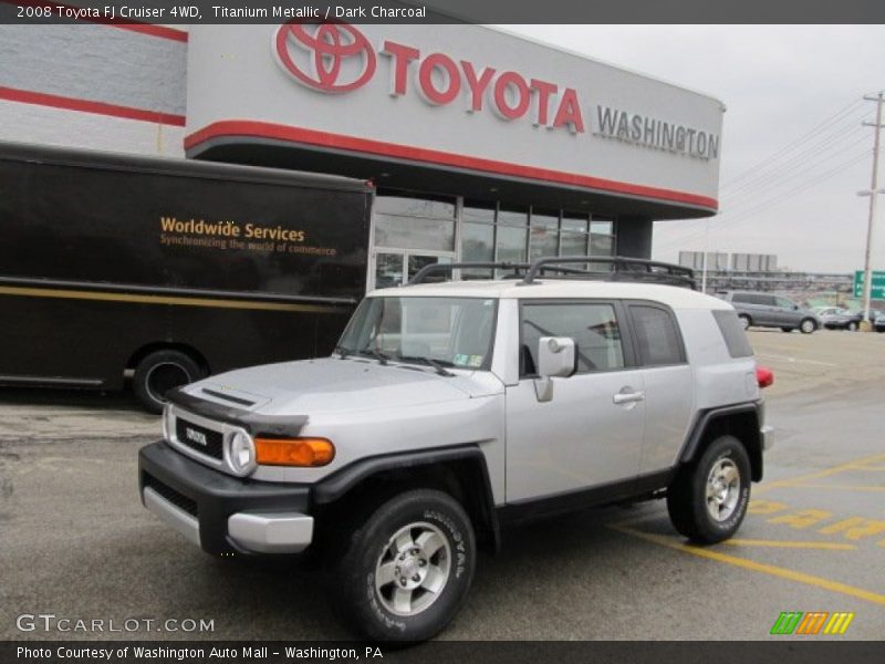Titanium Metallic / Dark Charcoal 2008 Toyota FJ Cruiser 4WD