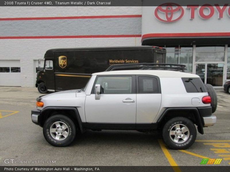 Titanium Metallic / Dark Charcoal 2008 Toyota FJ Cruiser 4WD