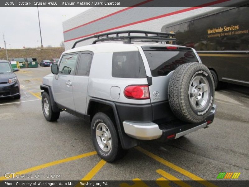 Titanium Metallic / Dark Charcoal 2008 Toyota FJ Cruiser 4WD