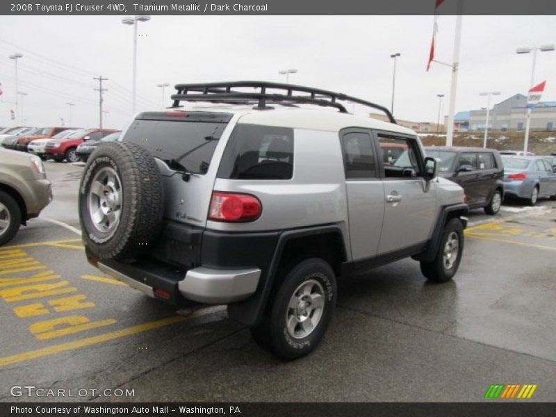 Titanium Metallic / Dark Charcoal 2008 Toyota FJ Cruiser 4WD