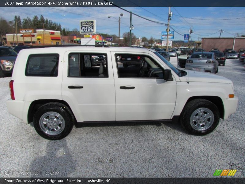 Stone White / Pastel Slate Gray 2007 Jeep Patriot Sport 4x4