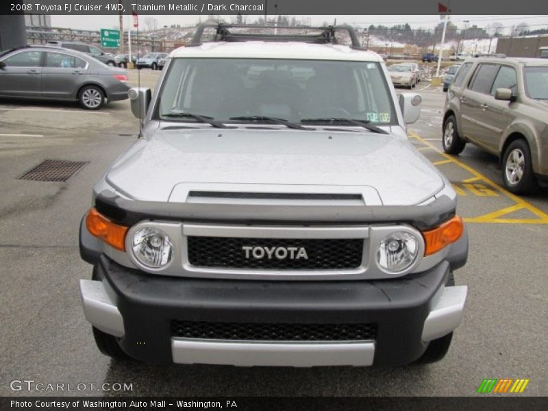 Titanium Metallic / Dark Charcoal 2008 Toyota FJ Cruiser 4WD