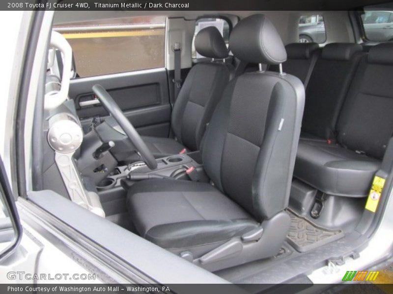  2008 FJ Cruiser 4WD Dark Charcoal Interior