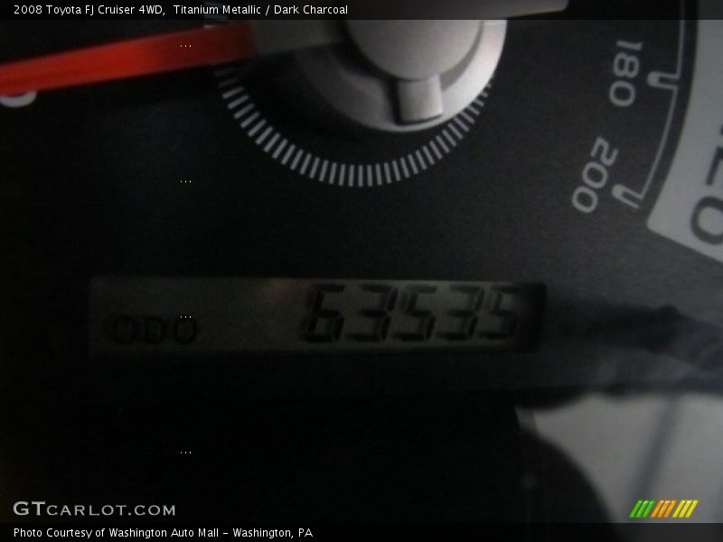 Titanium Metallic / Dark Charcoal 2008 Toyota FJ Cruiser 4WD