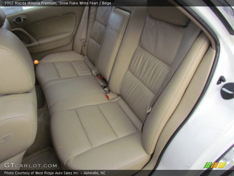 Snow Flake White Pearl / Beige 2002 Mazda Millenia Premium