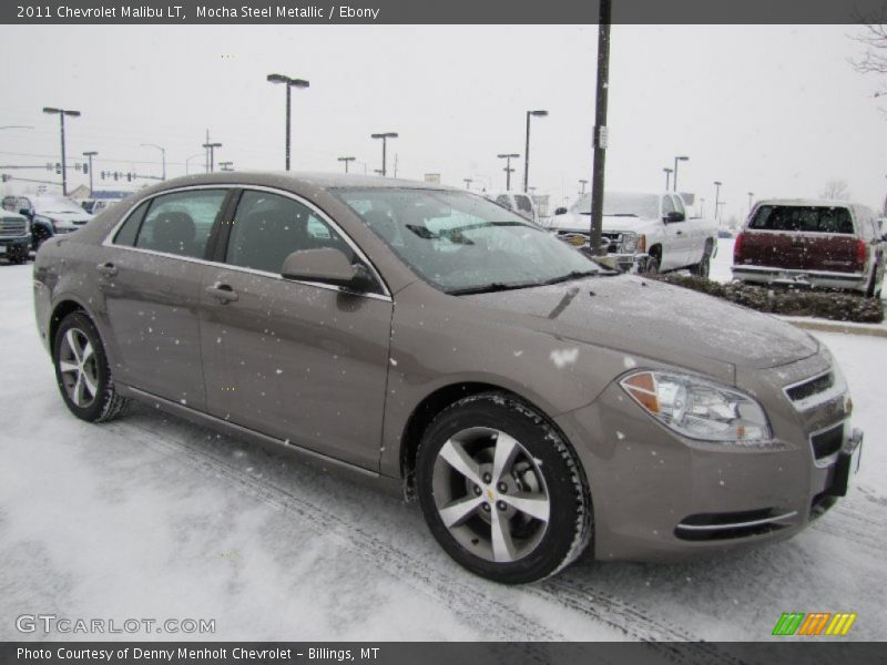 Mocha Steel Metallic / Ebony 2011 Chevrolet Malibu LT