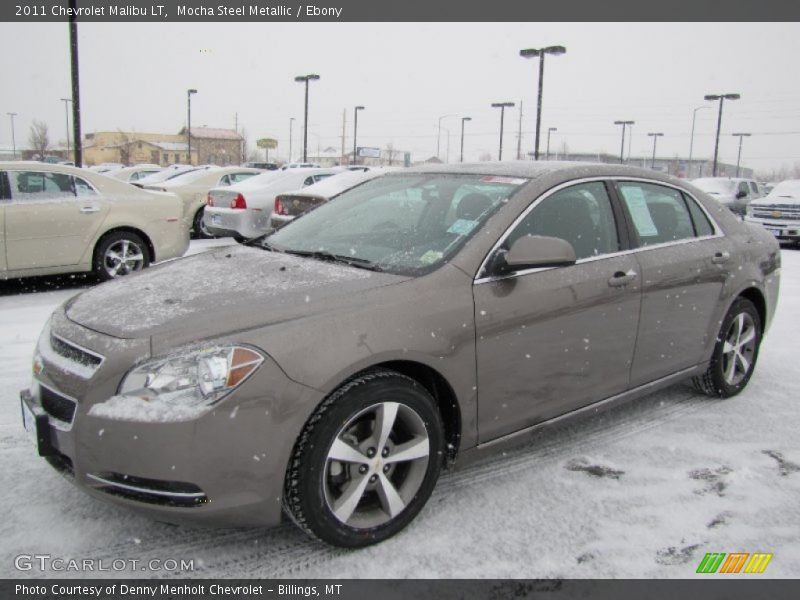 Mocha Steel Metallic / Ebony 2011 Chevrolet Malibu LT